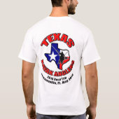 JAX grundlegender kurzer Hülsen-T - Shirt (Rückseite)