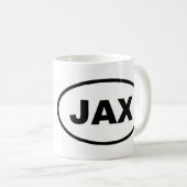 JAX Jacksonville Kaffeetasse (VorderseiteRechts)
