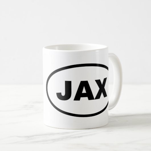 JAX Jacksonville Kaffeetasse (VorderseiteRechts)
