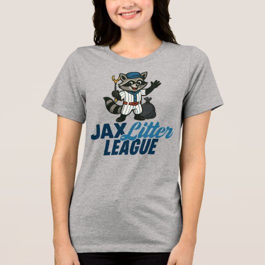 Jax Litter League Tri-Blend Shirt (Vorderseite)