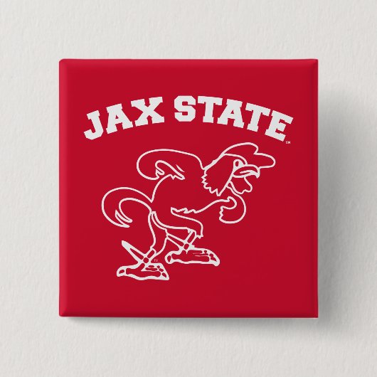 JAX-Staat Gamecocks, Staat Jacksonville Button (Vorderseite)
