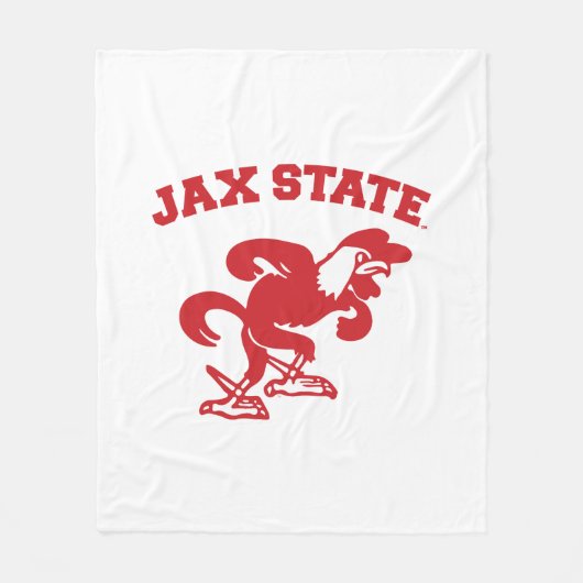 JAX-Staat Gamecocks, Staat Jacksonville Fleecedecke (Vorderseite)