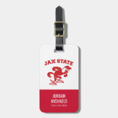 JAX-Staat Gamecocks, Staat Jacksonville Gepäckanhänger (Vorderseite vertikal)