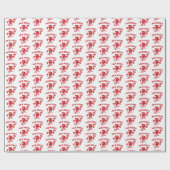 JAX-Staat Gamecocks, Staat Jacksonville Geschenkpapier (Flach)