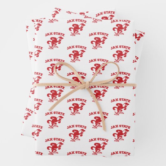 JAX-Staat Gamecocks, Staat Jacksonville Geschenkpapier Set (Beispiel)