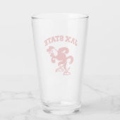 JAX-Staat Gamecocks, Staat Jacksonville Glas (Rückseite)