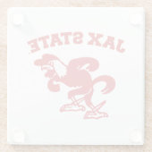 JAX-Staat Gamecocks, Staat Jacksonville Glasuntersetzer (Rückseite)