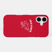 JAX-Staat Gamecocks, Staat Jacksonville iPhone 16 Hülle (Rückseite (Horizontal))