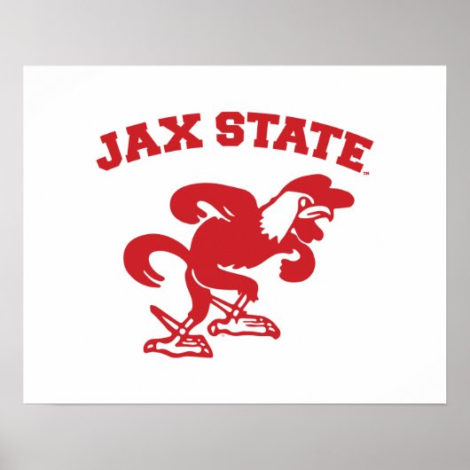 JAX-Staat Gamecocks, Staat Jacksonville Poster (Vorne)