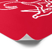 JAX-Staat Gamecocks, Staat Jacksonville Poster (Ecke)