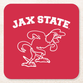 JAX-Staat Gamecocks, Staat Jacksonville Rechteckiger Pappuntersetzer