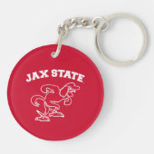 JAX-Staat Gamecocks, Staat Jacksonville Schlüsselanhänger (Rückseite)