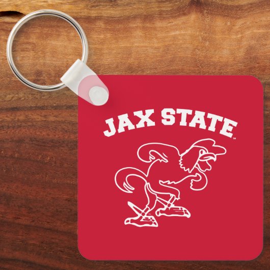 JAX-Staat Gamecocks, Staat Jacksonville Schlüsselanhänger (Vorderseite)