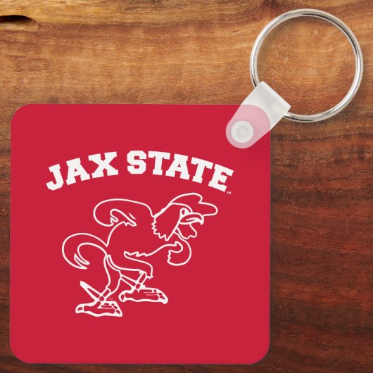 JAX-Staat Gamecocks, Staat Jacksonville Schlüsselanhänger (Rückseite)