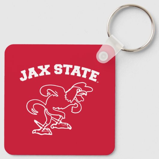 JAX-Staat Gamecocks, Staat Jacksonville Schlüsselanhänger (Rückseite)