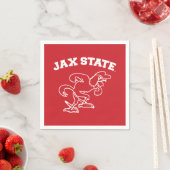 JAX-Staat Gamecocks, Staat Jacksonville Serviette (Beispiel)