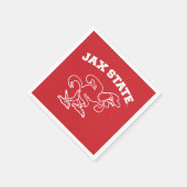 JAX-Staat Gamecocks, Staat Jacksonville Serviette (Ecke)
