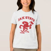 JAX-Staat Gamecocks, Staat Jacksonville Tri-Blend Shirt (Vorderseite)