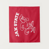 JAX-Staat Gamecocks, Staat Jacksonville Wandteppich (Vorderseite)