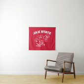 JAX-Staat Gamecocks, Staat Jacksonville Wandteppich (Beispiel (Horizontal))