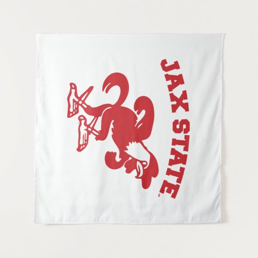 JAX-Staat Gamecocks, Staat Jacksonville Wandteppich (Vorderseite (Horizontal))