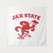JAX-Staat Gamecocks, Staat Jacksonville Wandteppich (Vorderseite)