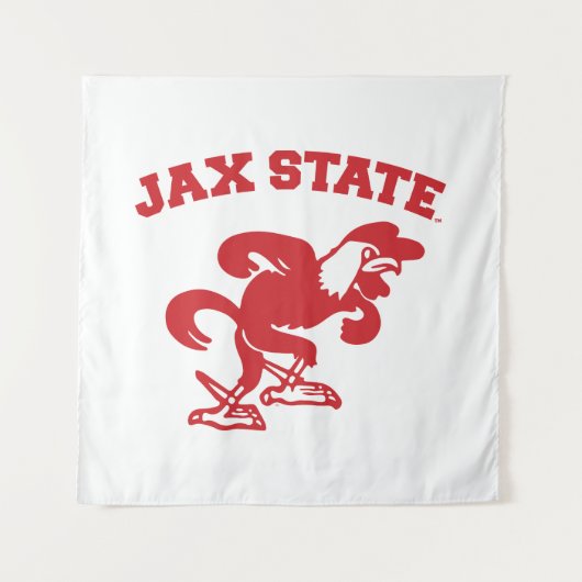 JAX-Staat Gamecocks, Staat Jacksonville Wandteppich (Vorderseite)