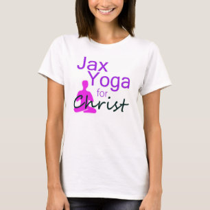 Jax Yoga für Christus T-Shirt