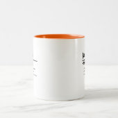 Jaxon, Junge Personalisierte Bezeichnung Definitio Zweifarbige Tasse (Mittel)