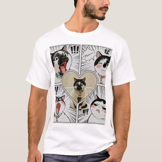 JAY DIE SMOKINGKATZE T-Shirt (Vorderseite)
