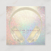 Jay-Funkeleffekt Quadratische Visitenkarte (Vorderseite)