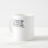 Jay-Gatsby-Zitat-Tasse Kaffeetasse (Vorderseite Links)