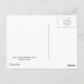 Jay Gould's Railroad Car Postkarte (Rückseite)