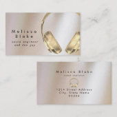 Jay-Imitate-Toningenieur Visitenkarte (Vorne/Hinten)