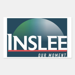Jay Inslee 2020 Rechteckiger Aufkleber