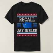 Jay Inslee Washington Staat Governor T-Shirt (Design vorne)