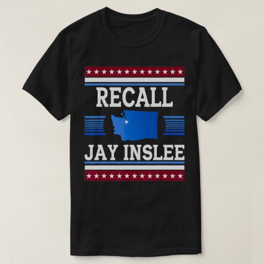 Jay Inslee Washington Staat Governor T-Shirt (Design vorne)