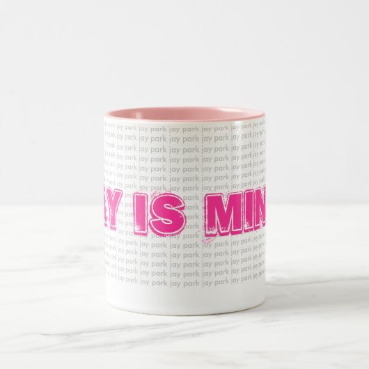 Jay ist meins! zweifarbige tasse (Mittel)