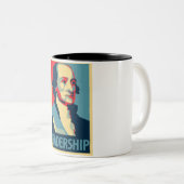 Jay-Kampagnen-Tasse Zweifarbige Tasse (VorderseiteRechts)