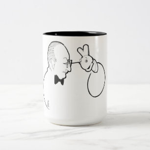 Jay-Marshall-Kaffee-Tasse Zweifarbige Tasse