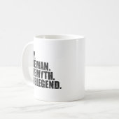 Jay name, Jay The Man The Myth The Legend Kaffeetasse (Vorderseite Links)