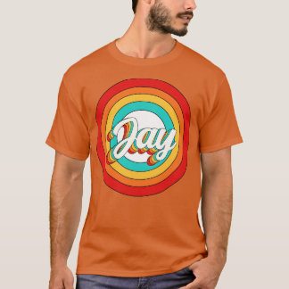 Jay Name Shirt Vintag Jay Circle