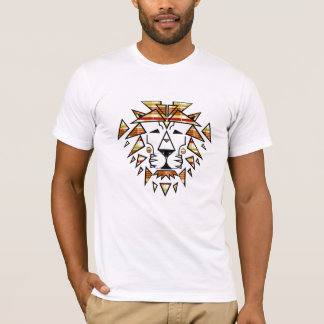 Jay Niani - zerrissener Löwe - Fall kariert - T-Shirt