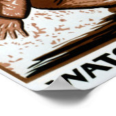 Jay nicht laufen Beobachten Sie Ihren Schritt WPA Poster (Ecke)