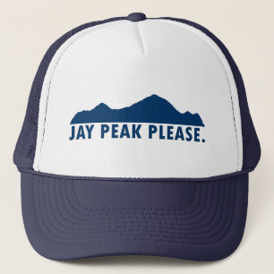 Jay Peak Vermont Bitte Truckerkappe