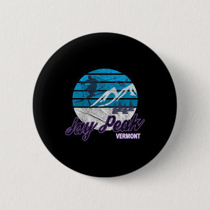 Jay Peak Vermont New England Usa Ski Resort Snowbo Button