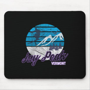 Jay Peak Vermont New England Usa Ski Resort Snowbo Mousepad