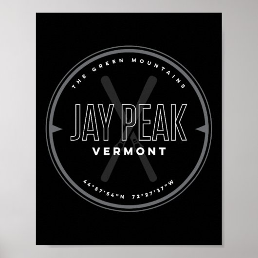 Jay Peak Vermont Ski Poster (Vorne)