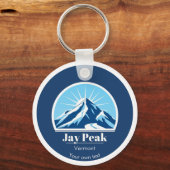 Jay Peak Vermont USA Souvenir Schlüsselanhänger (Vorderseite)