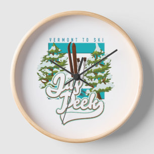 Jay Peek Vermont Skilogo Uhr